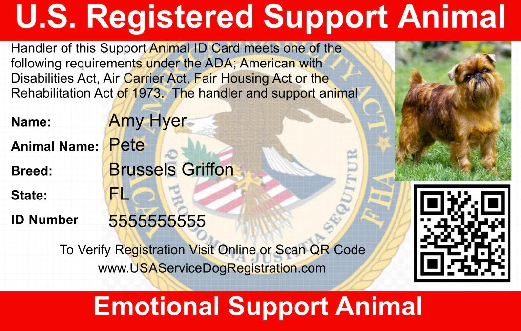Emotional Support Animal Basic Registration Package - Image 3