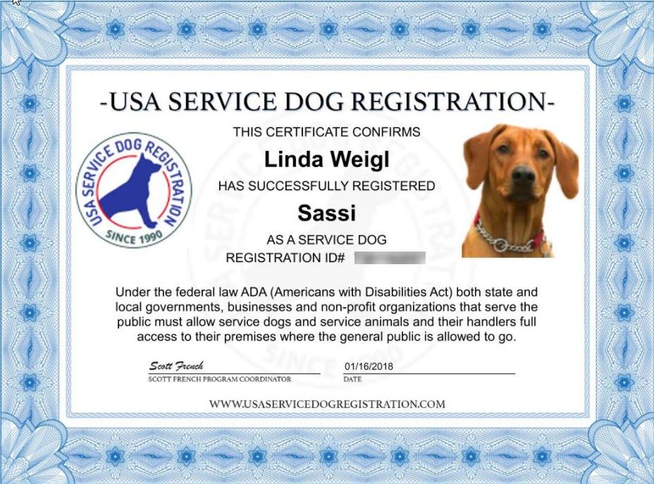 Service Dog Deluxe Registration Package - Image 3
